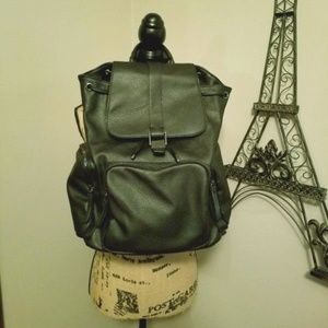Topshop Bandit PU Sporty Backpack